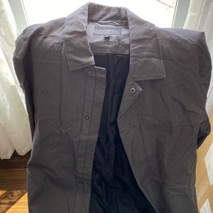 Mens banana republic rain/dress overcoat